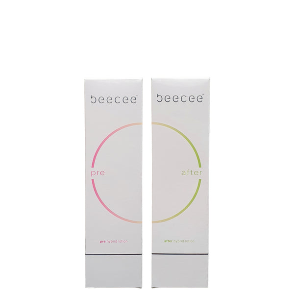 beecee/Pre&After"Hybrid Lotion"with Hyaluron&Sheabutter 2x150ml