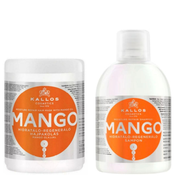Kallos Cosmetics/Repair&Hydrating Set "Mango" 2000ml