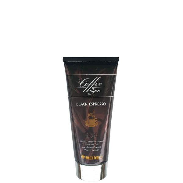 Soleo/Coffee Sun "Black Espresso" Natural Strong Bronzer 150ml