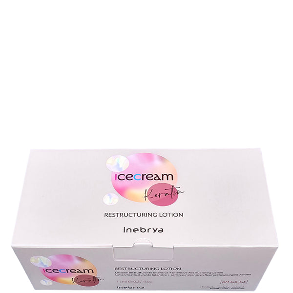 Inebrya/Ice Cream Keratin "Restructuring Lotion" 12x11ml