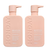 Monday Haircare/Moisture Shampoo&Conditioner Feuchtigkeit "mit Reisprotein"700ml
