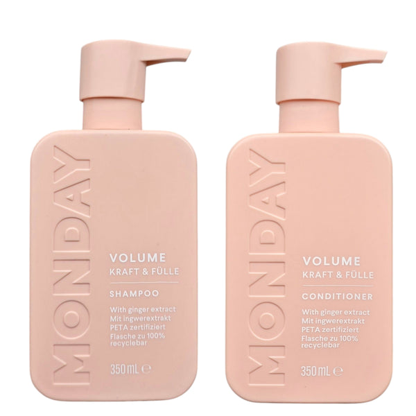 Monday Haircare/Volume Kraft&Fülle Shampoo&Conditioner "mit Ingwerextrakt" 700ml