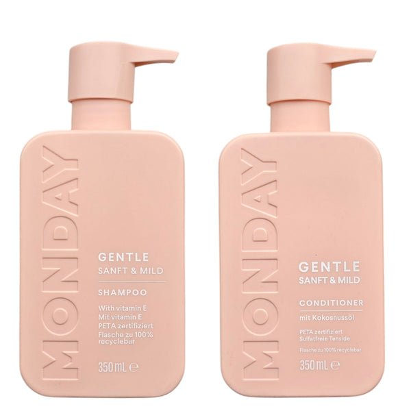 Monday Haircare/Gentle Sanft&Mild Shampoo&Conditioner "mit Kokosnussöl" 700ml