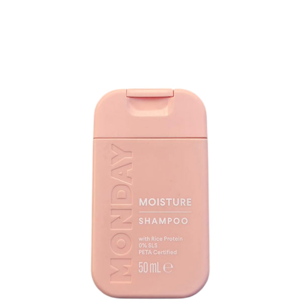 Monday Haircare/Moisture Shampoo Feuchtigkeit "mit Reisprotein" 50ml/Reisegröße