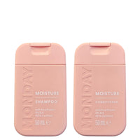 Monday Haircare/Moisture Shampoo&Conditioner Feuchtigkeit "mit Reisprotein"100ml