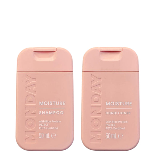 Monday Haircare/Moisture Shampoo&Conditioner Feuchtigkeit "mit Reisprotein"100ml