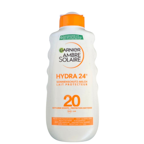 Garnier Ambre Solaire/SPF20 "Hydra24h Sonnenschutz-Milch 200ml