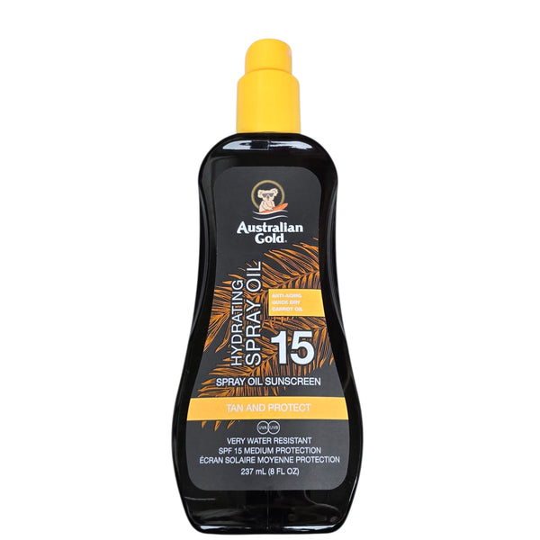 Australian Gold/SPF15 Hydrating Spray Oil Sunscreen 237ml