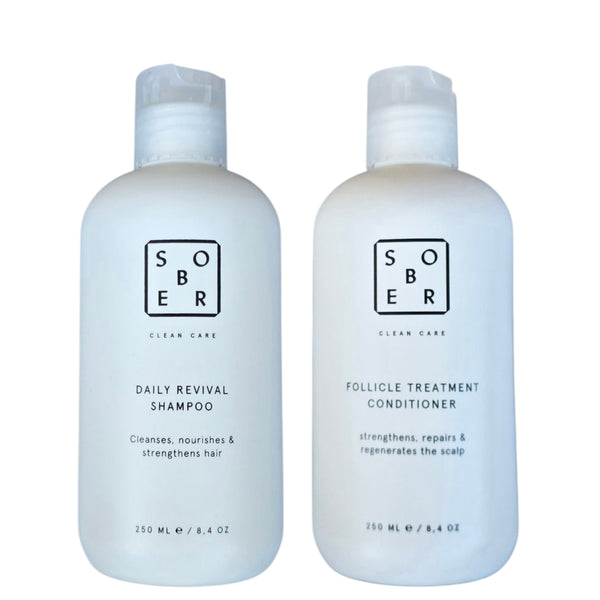 Sober/Daily Rivival Shampoo&Follicle Conditioner "Haarausfall&Schuppen" 500ml