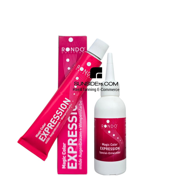 Rondo/Magic Color Expression "Dunkelbraun" + Spezialentwickler 100ml