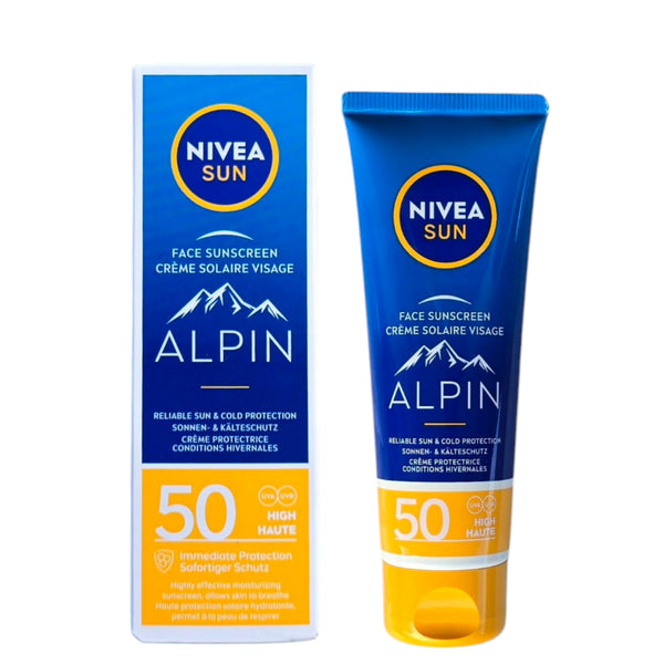 Nivea/Alpin SPF 50 Face Sunscreen "Sonnen&Kälteschutz" 50ml