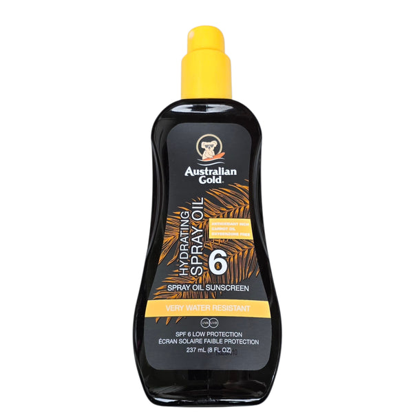 Australian Gold/SPF6 Hydrating Spray Oil Sunscreen 237ml