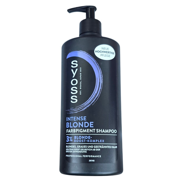 Syoss/Intense Blonde Shampoo "3% Blonde Boost-Komplex"  440ml