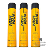 NishMan/Hair Spray 04 "Extra Strong Hold" 3x400ml