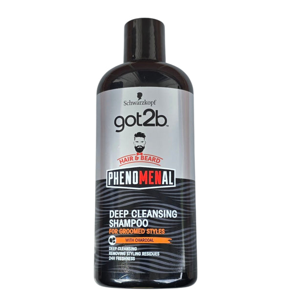 Schwarzkopf Got2b/Deep Cleansing Shampoo "Hair&Beard"250ml