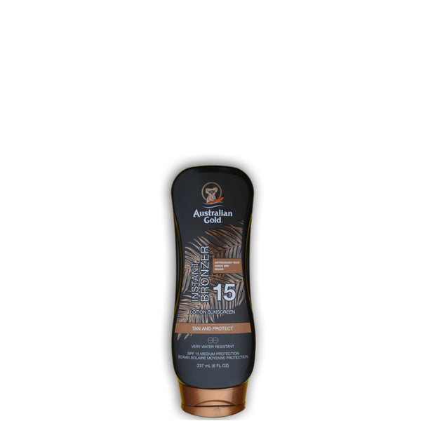 Australian Gold/SPF 15 Sunscreen Lotion with Bronzer 237ml