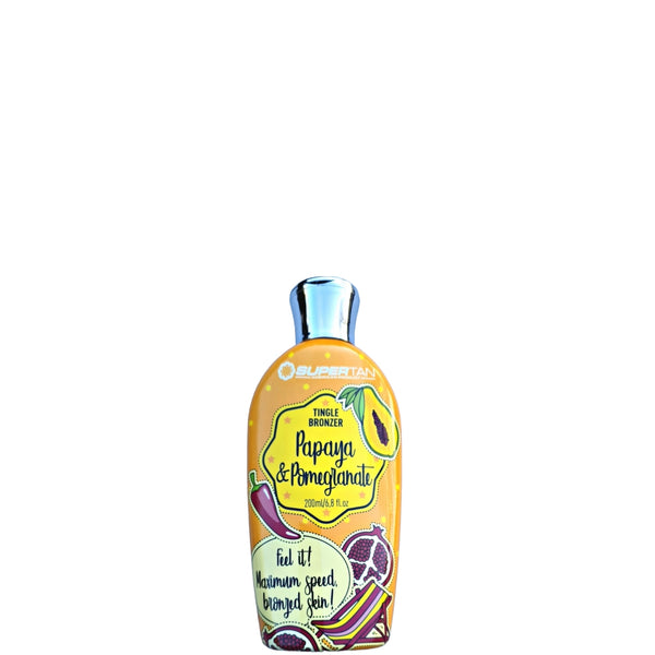 SuperTan/Papaya&Pomegranate Tingle Bronzer 200ml