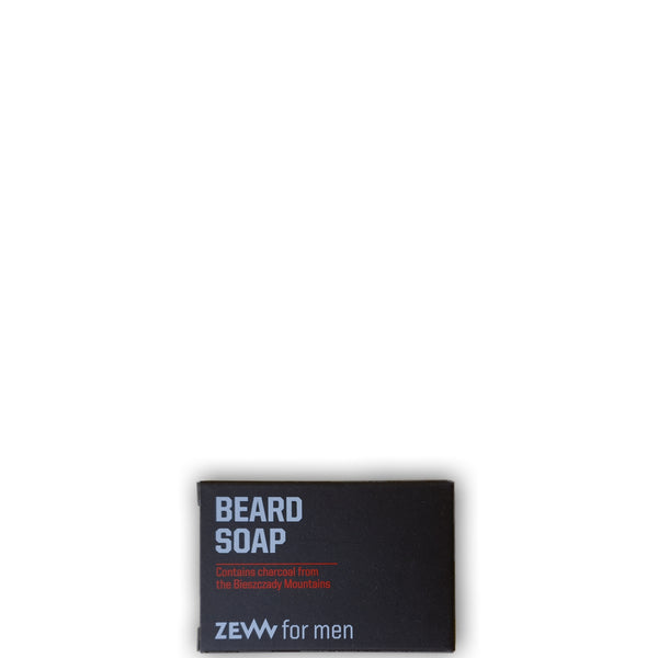 ZEW for men/Beard Soap "with Charcoal" 85ml