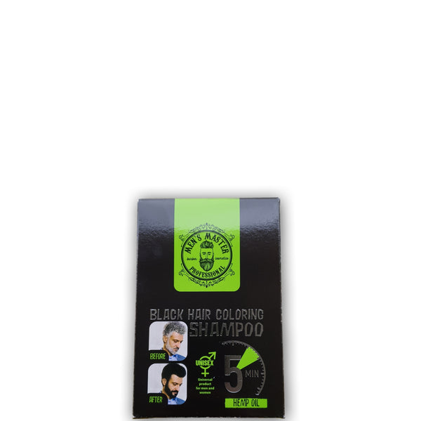 Men's Master/Black Hair Coloring Shampoo 10x25ml