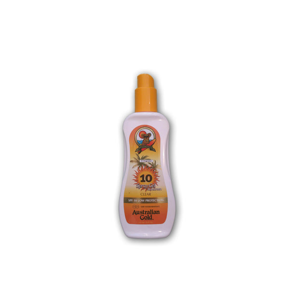Australian Gold/SPF 10 Spray Gel Sunscreen 237ml