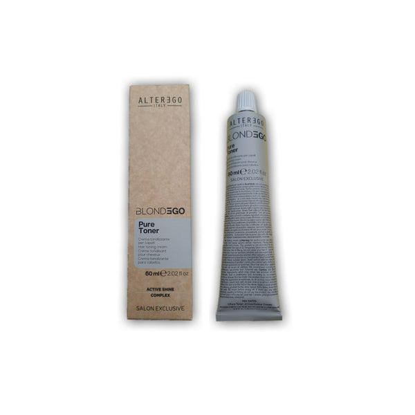 AlterEgo/BlondEgo Pure Toner
"Pure Caramel-Caramel Blonde"
60ml